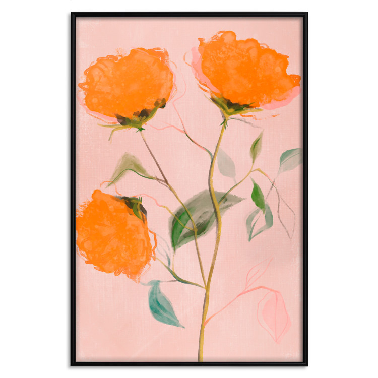 Wall Poster Orange Flowers [Poster] 142836 additionalImage 13