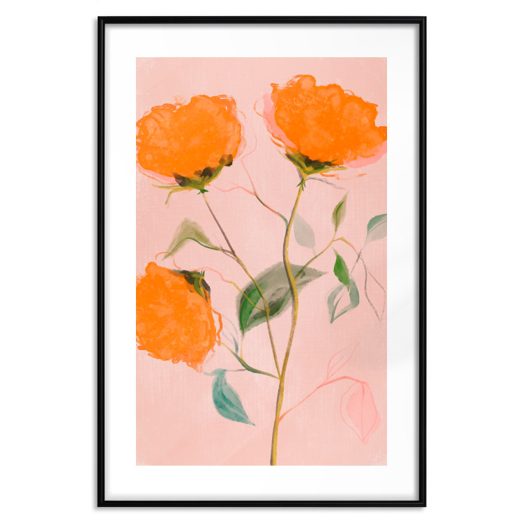 Wall Poster Orange Flowers [Poster] 142836 additionalImage 26