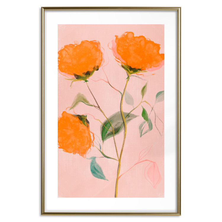 Wall Poster Orange Flowers [Poster] 142836 additionalImage 27