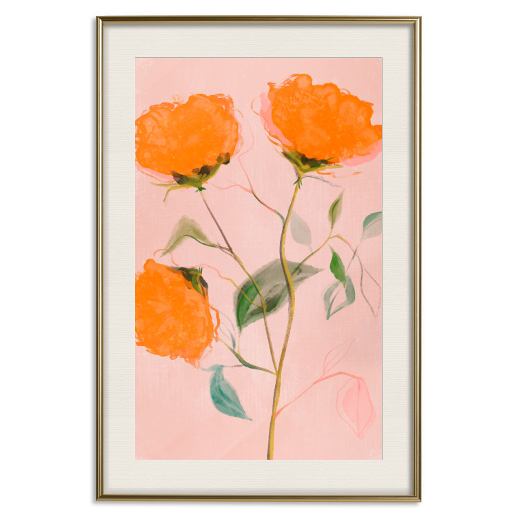 Wall Poster Orange Flowers [Poster] 142836 additionalImage 19