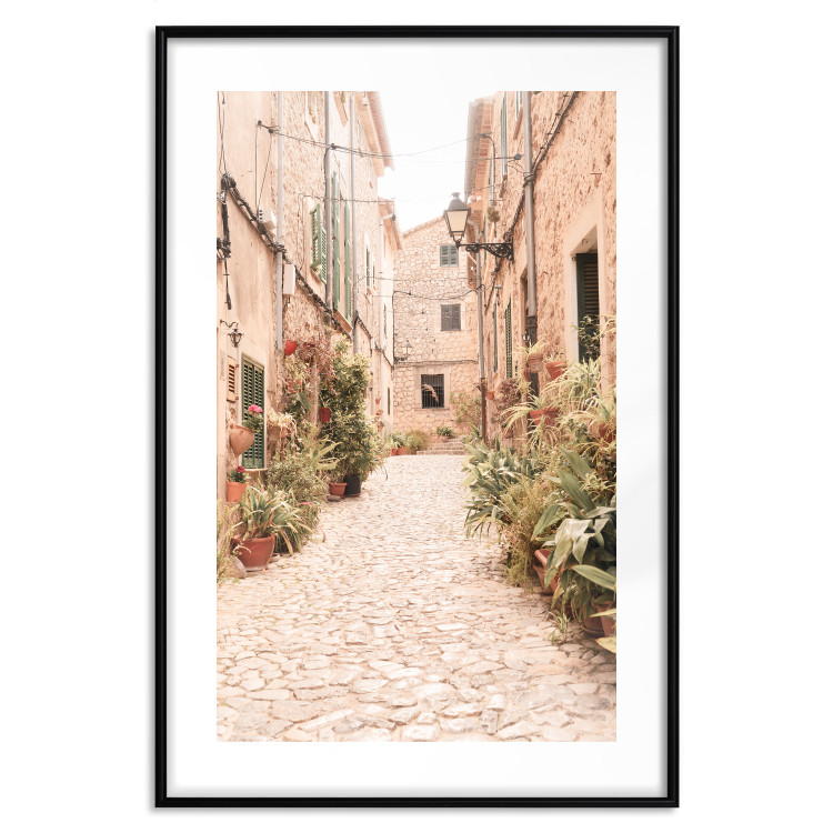 Poster The Old Streets of Valldemossa - View of a Quiet Spanish Alley 145336 additionalImage 24