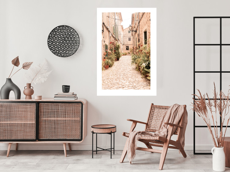 Poster The Old Streets of Valldemossa - View of a Quiet Spanish Alley 145336 additionalImage 13