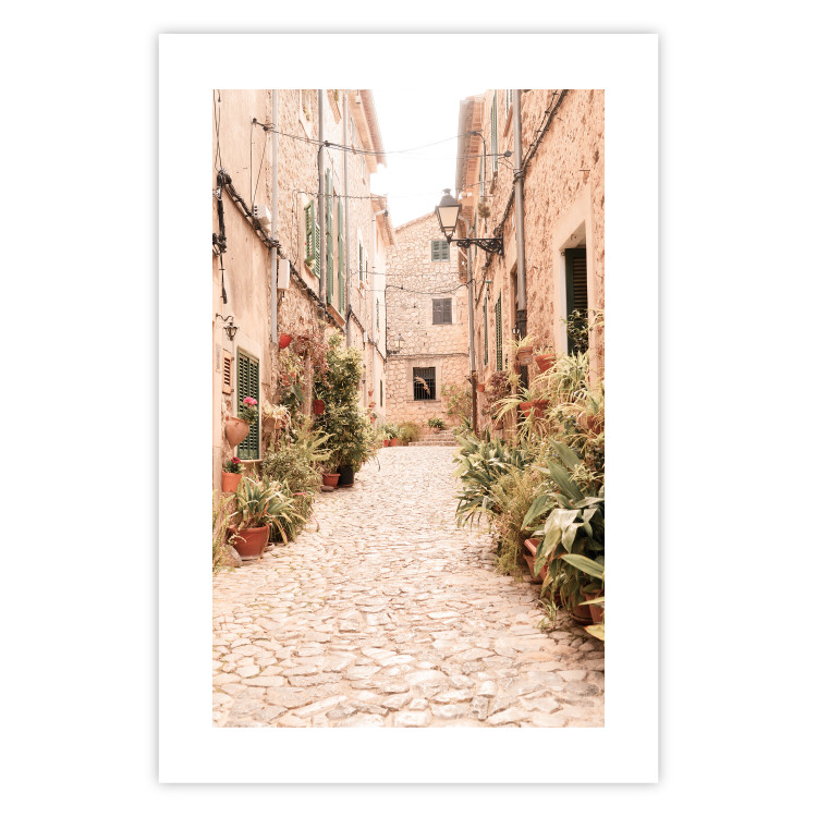 Poster The Old Streets of Valldemossa - View of a Quiet Spanish Alley 145336 additionalImage 20
