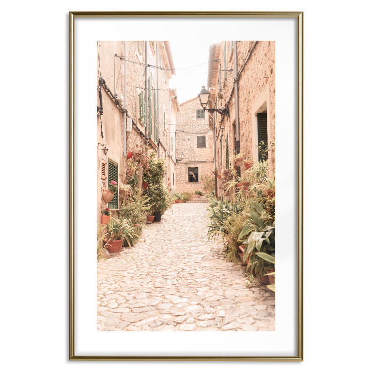 Poster The Old Streets of Valldemossa - View of a Quiet Spanish Alley 145336 additionalImage 25