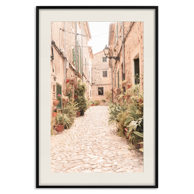 Poster The Old Streets of Valldemossa - View of a Quiet Spanish Alley 145336 additionalImage 23