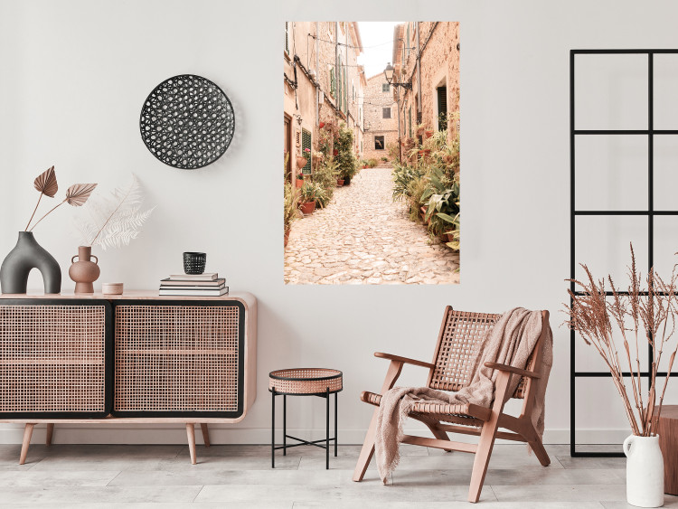 Poster The Old Streets of Valldemossa - View of a Quiet Spanish Alley 145336 additionalImage 9