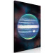 Canvas Print Jupiter - Close-up of a Planet in Space and Its Auroras 146236 additionalThumb 2