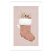 Wall Poster Christmas in Pastels - Holiday Stocking With Plant Twigs 148036 additionalThumb 19