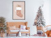 Wall Poster Christmas in Pastels - Holiday Stocking With Plant Twigs 148036 additionalThumb 14