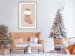 Wall Poster Christmas in Pastels - Holiday Stocking With Plant Twigs 148036 additionalThumb 16