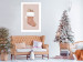 Wall Poster Christmas in Pastels - Holiday Stocking With Plant Twigs 148036 additionalThumb 13