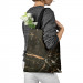 Shopping Bag Liquid marble - a graphite pattern imitating stone with golden streaks 148536 additionalThumb 3
