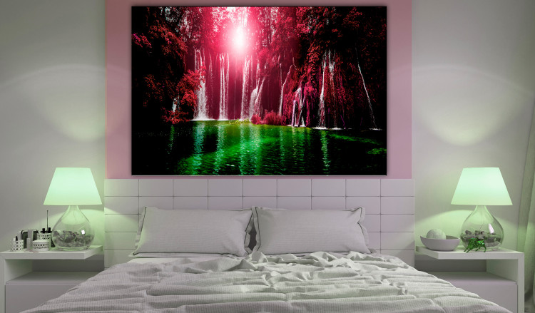 Large canvas print Ruby Waterfalls [Large Format] 149036 additionalImage 5