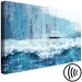 Canvas Seascape (1-piece) - sailboat on foamy ocean waves 149636 additionalThumb 6