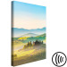 Canvas Tuscany Landscape - Photo of Green Fields at Sunrise 149836 additionalThumb 6