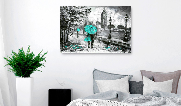 Print On Glass Walk in London - Turquoise [Glass] 150636 additionalImage 3