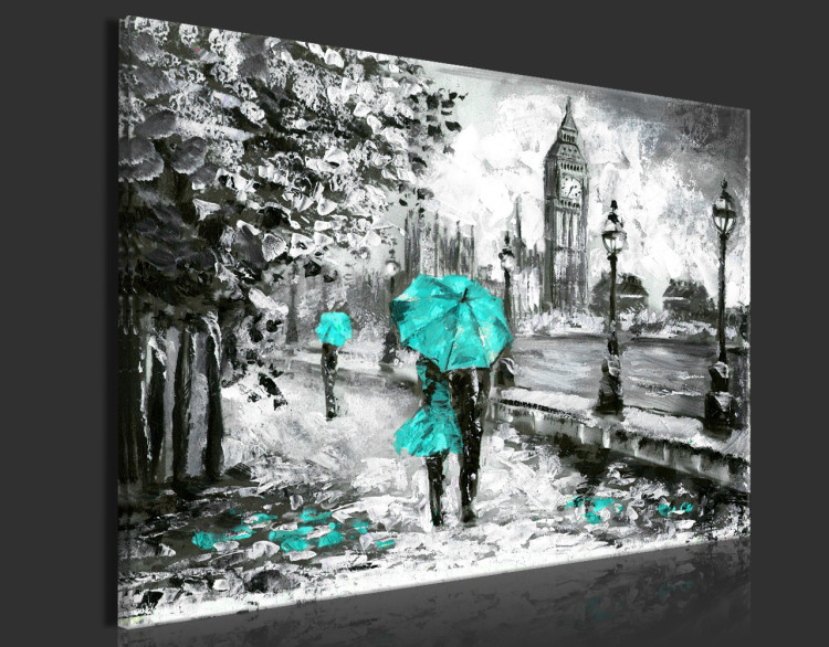 Print On Glass Walk in London - Turquoise [Glass] 150636 additionalImage 6