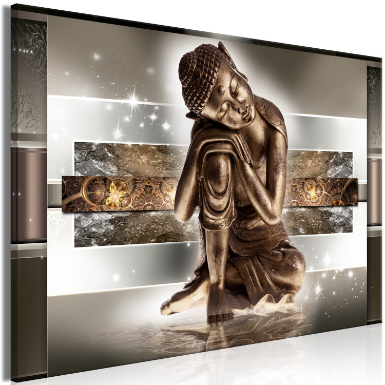 Large canvas print Sleeping Buddha [Large Format] 150836 additionalImage 2