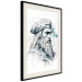 Poster Da Vinci - A Black and White Portrait of the Artist Generated by AI 151136 additionalThumb 8