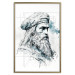 Poster Da Vinci - A Black and White Portrait of the Artist Generated by AI 151136 additionalThumb 20