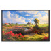 Wall Poster Rural Idyll - Landscape of the Polish Countryside Painted in Warm Colors 151536 additionalThumb 19