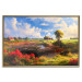 Wall Poster Rural Idyll - Landscape of the Polish Countryside Painted in Warm Colors 151536 additionalThumb 20