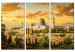 Canvas Art Print Jerusalem - Artistic Reflection of the Ancient City 151936