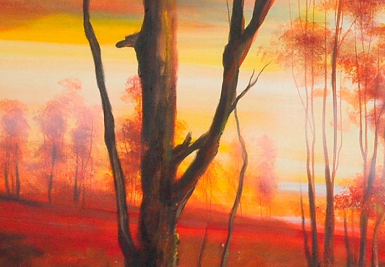 Canvas Art Print Sunrise over forest 49536 additionalImage 3