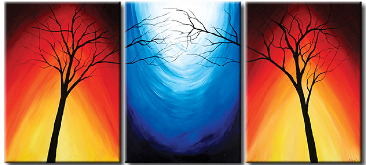Canvas Print Mysterious trees 49836