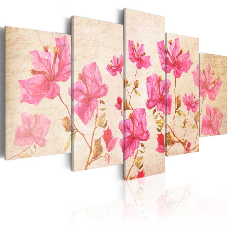 Canvas Flowers in Pink 61936 additionalImage 2