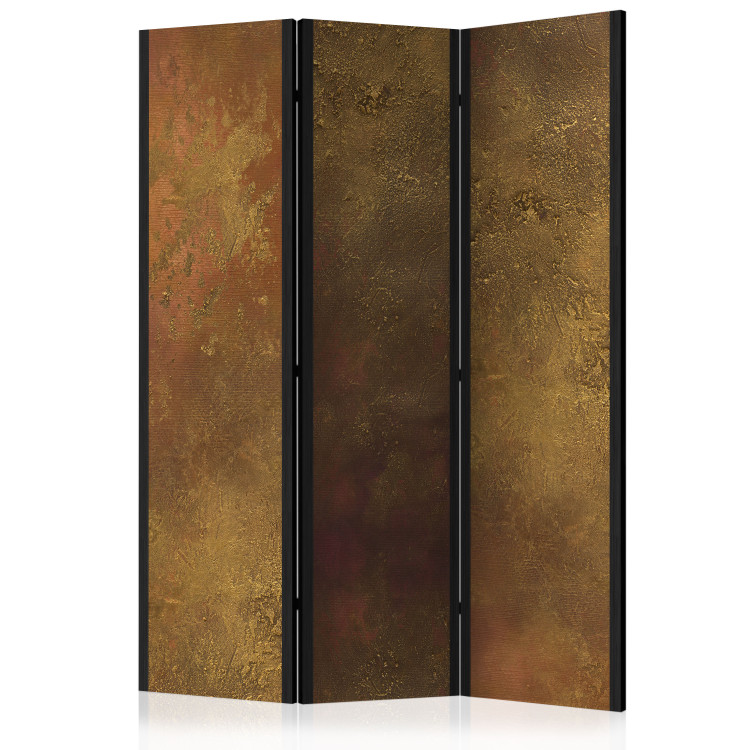 Room Separator Golden Temptation - artistic golden texture in a luxurious motif 95436
