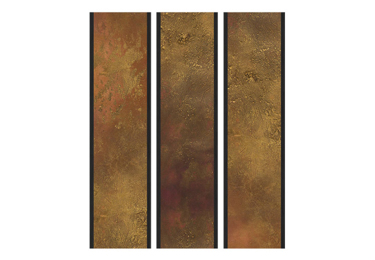 Room Separator Golden Temptation - artistic golden texture in a luxurious motif 95436 additionalImage 3