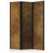 Room Separator Golden Temptation - artistic golden texture in a luxurious motif 95436