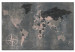Decorative Pinboard Grey World [Cork Map] 96036 additionalThumb 2