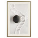 Poster Concentration - oriental composition with a stone on sand in Zen style 115046 additionalThumb 20