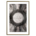 Poster Scratched Metal - black and white abstract geometric composition 116546 additionalThumb 14