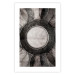 Poster Scratched Metal - black and white abstract geometric composition 116546 additionalThumb 26