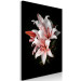 Canvas White Lilies (1-part) - Flower Beauty in Nature's Dim Light 117246 additionalThumb 2