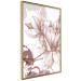 Wall Poster Magnolia World - botanical composition with flowers in brown tones 119046 additionalThumb 14