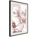 Wall Poster Magnolia World - botanical composition with flowers in brown tones 119046 additionalThumb 3