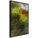 Poster Green Elements - autumn abstraction with dense colorful streaks 119146 additionalThumb 10