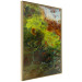 Poster Green Elements - autumn abstraction with dense colorful streaks 119146 additionalThumb 12