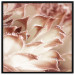 Poster Gentle Touch - floral motif of flowers with a light red texture 122646 additionalThumb 24