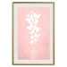 Poster Fly High! - English texts with white butterflies on a pink background 122946 additionalThumb 19