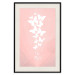 Poster Fly High! - English texts with white butterflies on a pink background 122946 additionalThumb 18