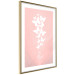 Poster Fly High! - English texts with white butterflies on a pink background 122946 additionalThumb 8