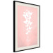 Poster Fly High! - English texts with white butterflies on a pink background 122946 additionalThumb 3