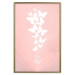 Poster Fly High! - English texts with white butterflies on a pink background 122946 additionalThumb 20