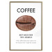 Wall Poster Coffee - Best Niece Ever - black English text and coffee bean 123346 additionalThumb 16
