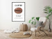 Wall Poster Coffee - Best Niece Ever - black English text and coffee bean 123346 additionalThumb 7